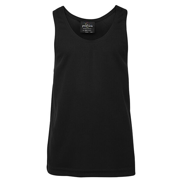 PODIUM Kids Poly Singlet Thumbnail