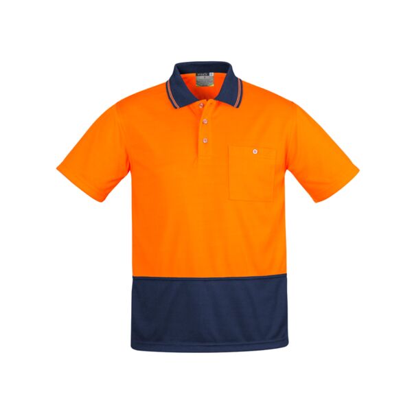SYZMIK Mens Comfort Back S/S Polo Thumbnail